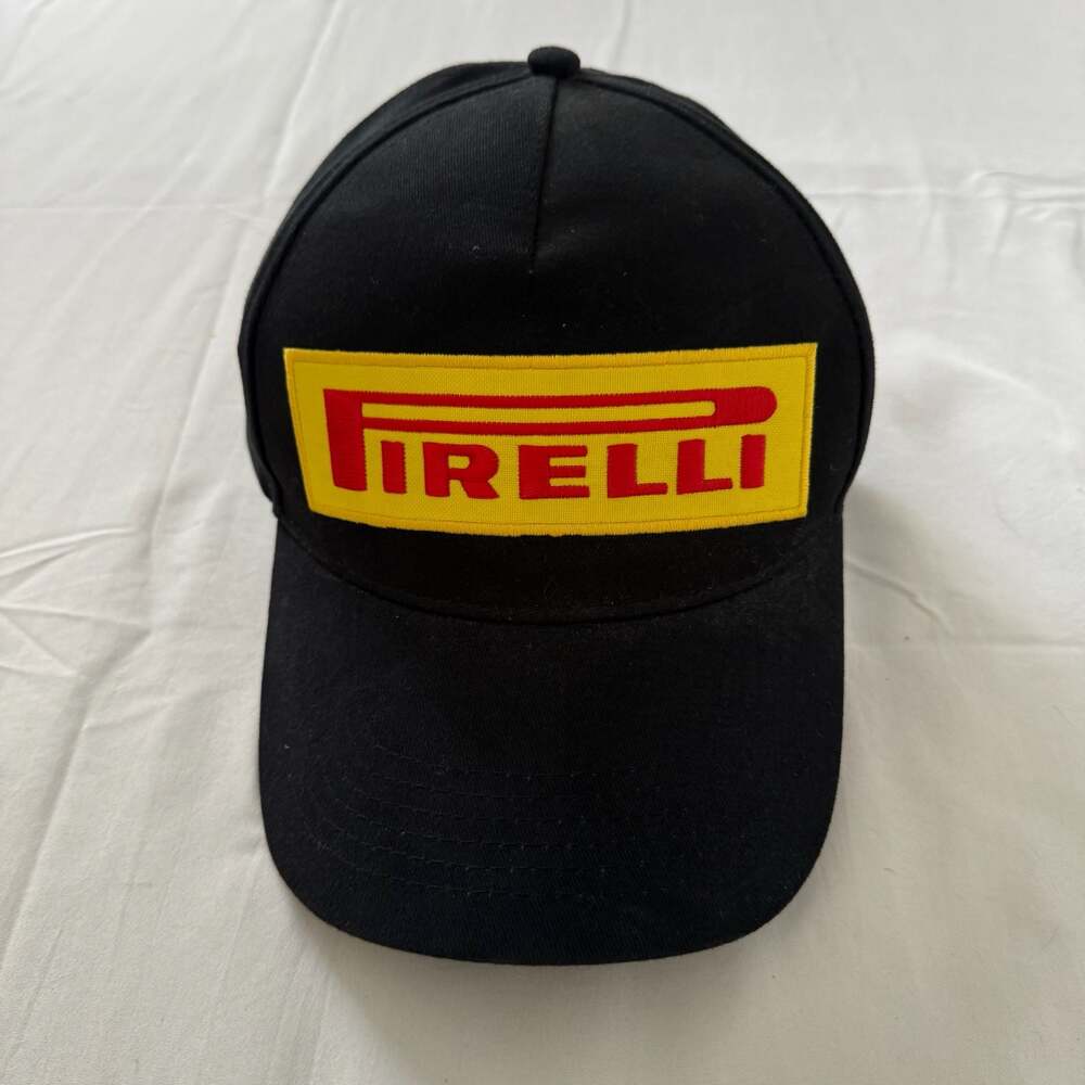Pirelli Official Merchandise Embroidered Logo Baseball Cap Hat